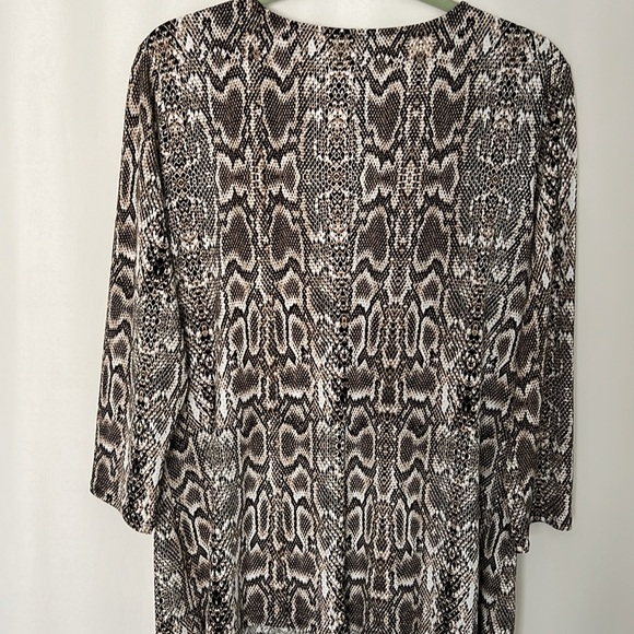 CALVIN KLEIN FAUX WRAP TOP - Picture 5 of 6